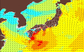 うねり8日午後9時