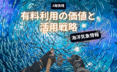 有料利用の価値と活用戦略