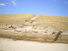 9月7日:破壊された階段