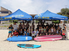 伊豆では定期的に開催しているサーフィン教室