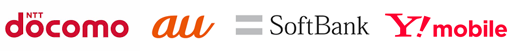 携帯電話会社ロゴ